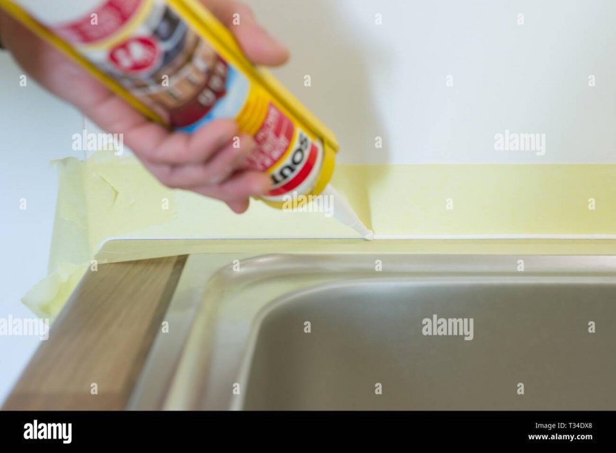 Столешница на герметик к плитке