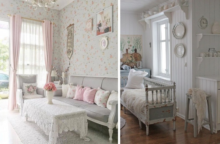 Спальня шебби Шик Прованс