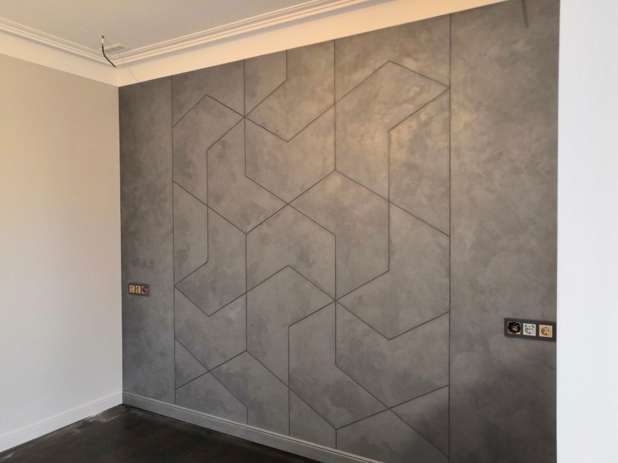 Декоративная штукатурка геометрия