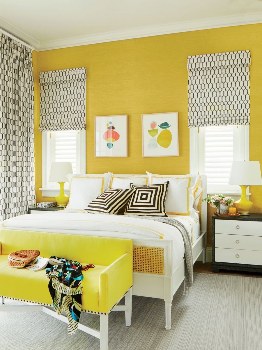 Комната в оранжевом стиле