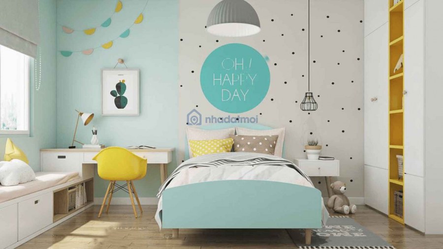 Желто серая детская