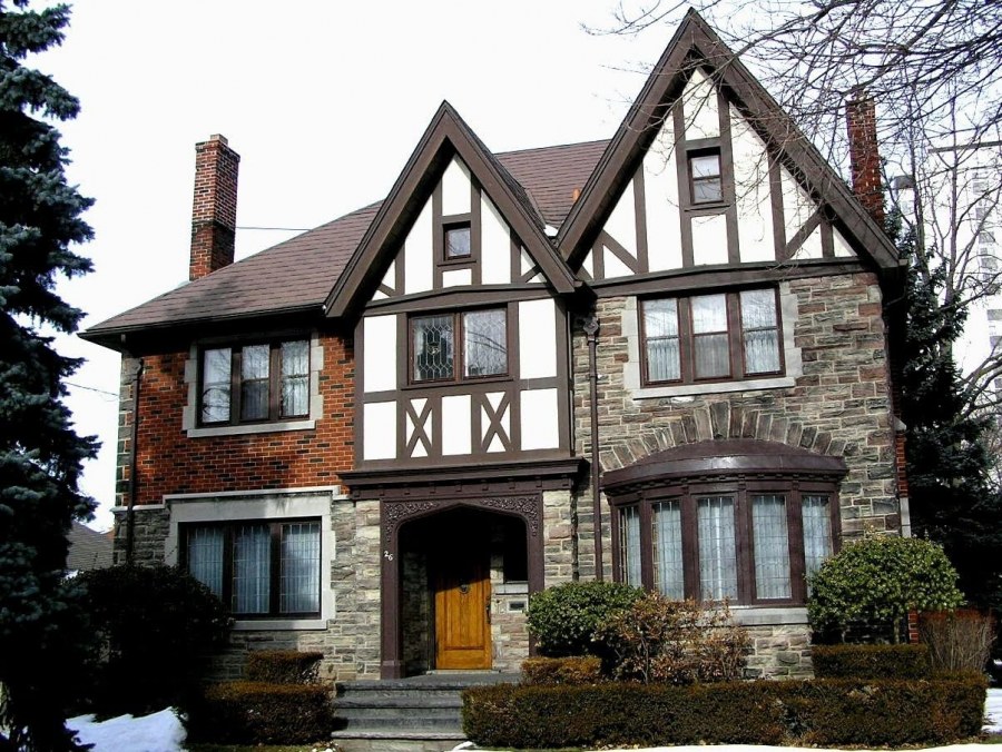 Стиль Тюдор (Tudor Revival Cottage)