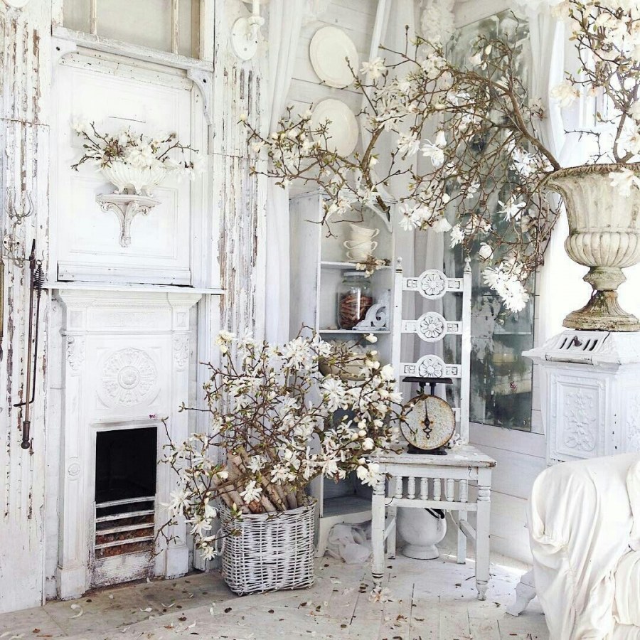 Декор в стиле шебби Шик