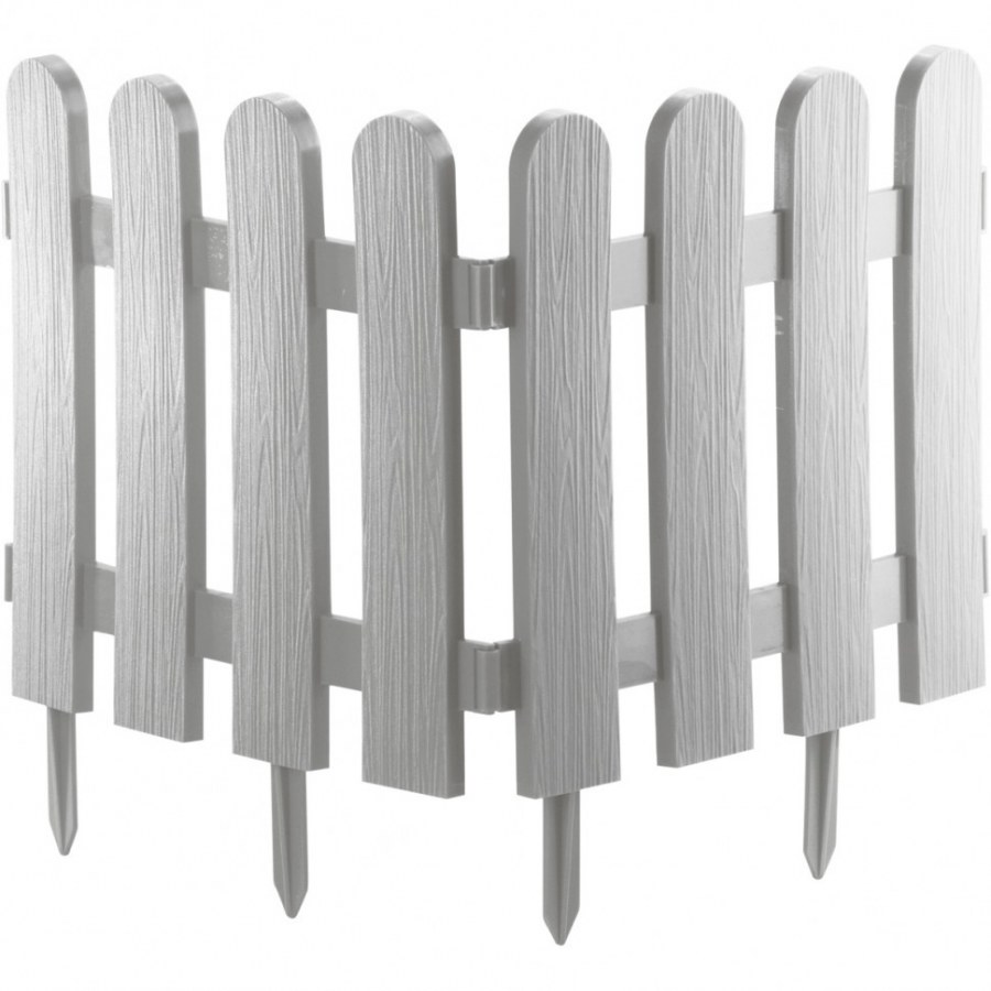 Забор декоративный "классика", 29 x 224 см белый PALISAD/65008