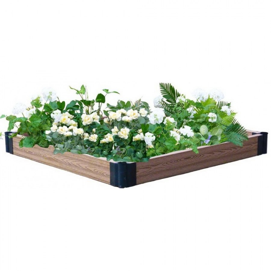 Ограждение для грядок Гарден дримс из ДПК