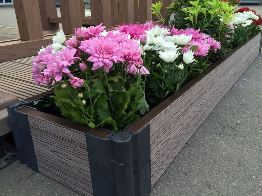 Грядка ДПК Holzhof 2х1х0,15 м