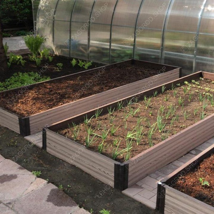 Грядка ДПК Holzhof