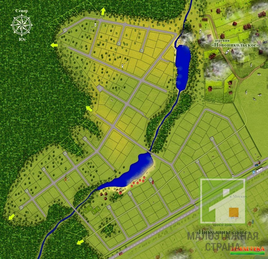 Николины холмы коттеджный поселок