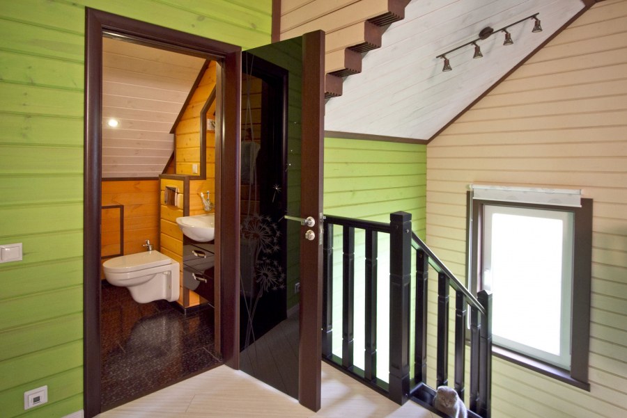 Дачный дом имитация бруса