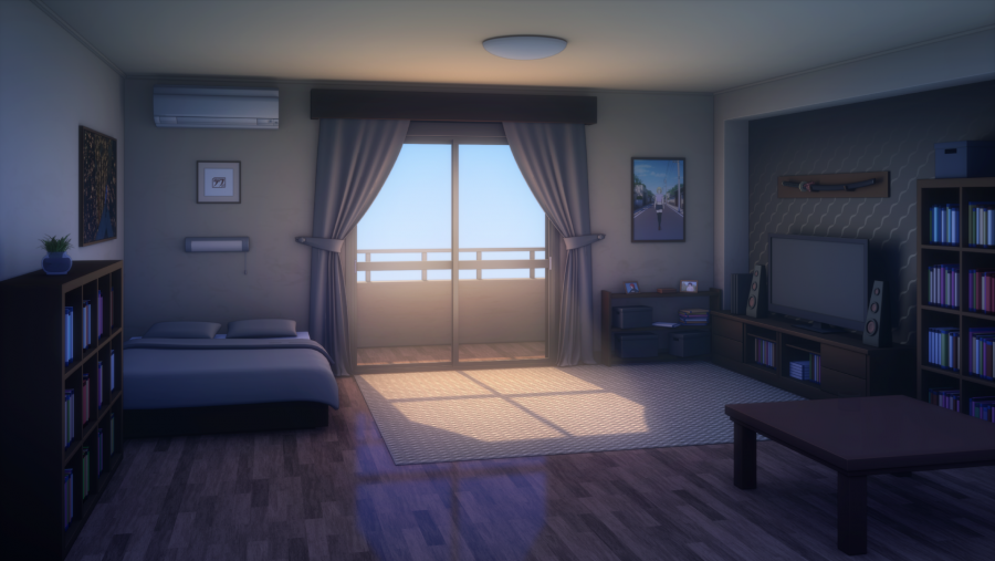 Детская комната в стиле аниме