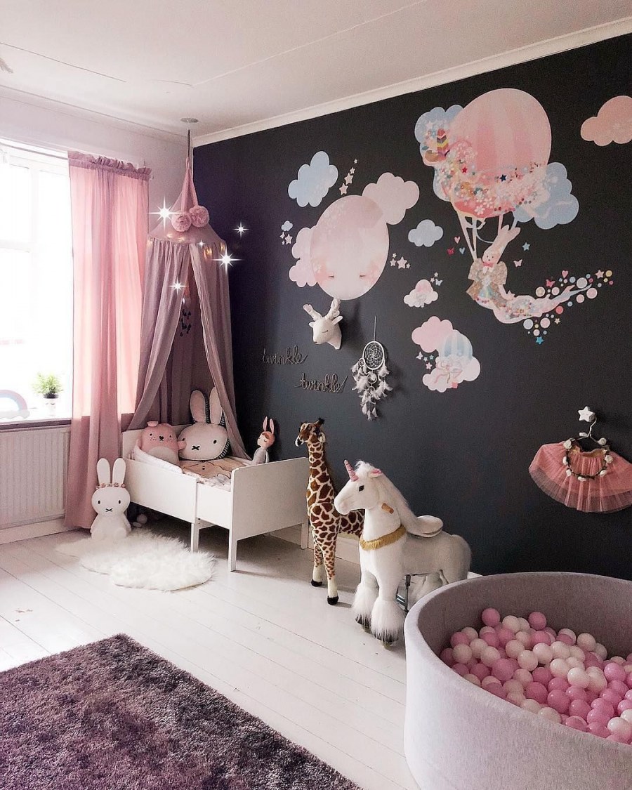 Декор детской для девочки