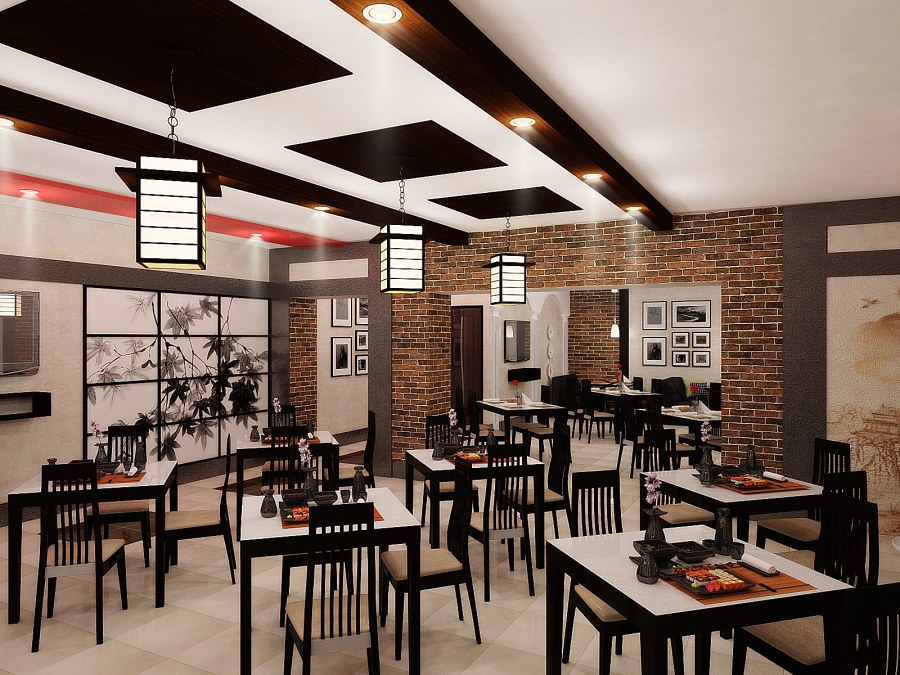 Интерьер ресторана «Моондзун»