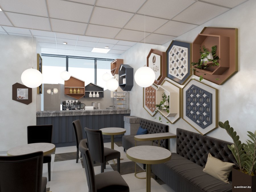 Проект маленького кафе