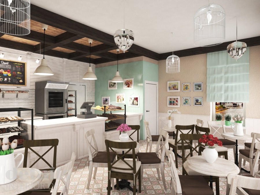 Кафетерий в стиле Прованс