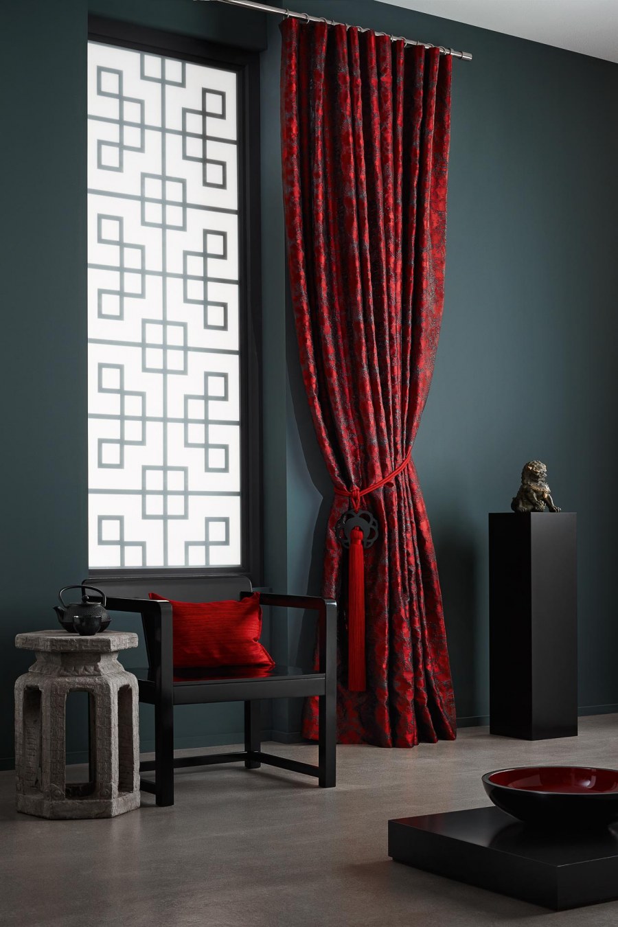 Sahco шторы Shanghai Night