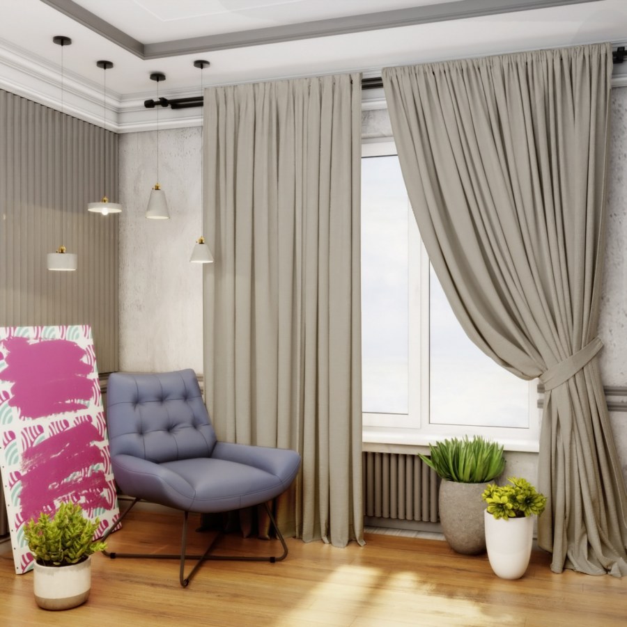 Шторы в зал