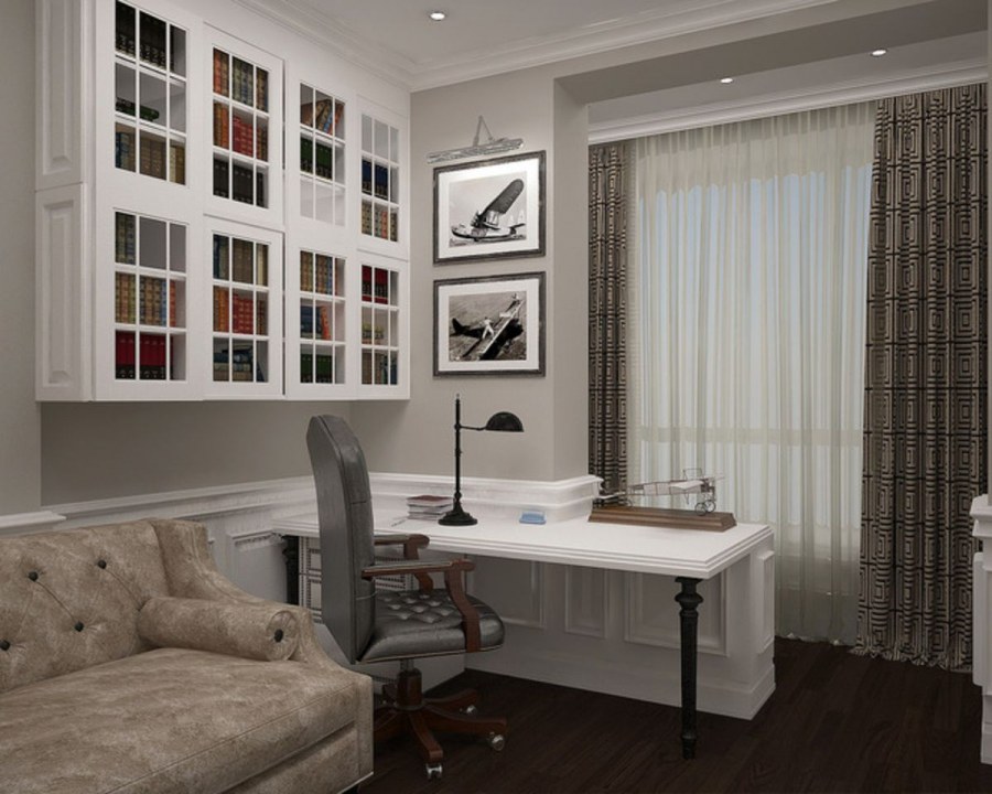 Рабочий кабинет в стиле Неоклассика