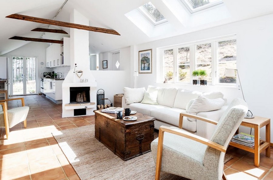 Скандинавский Кантри стиль в интерьере