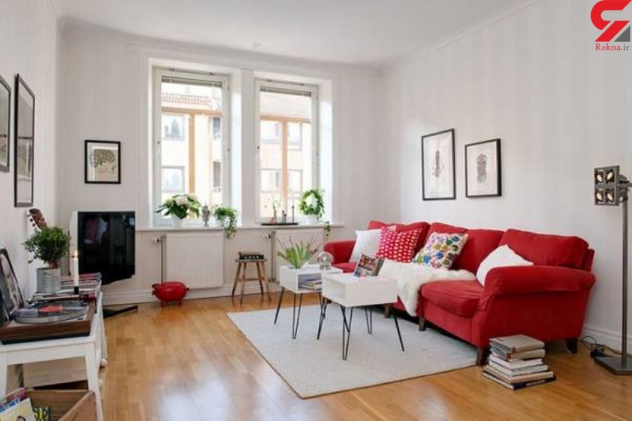 Гостиная в шведском стиле