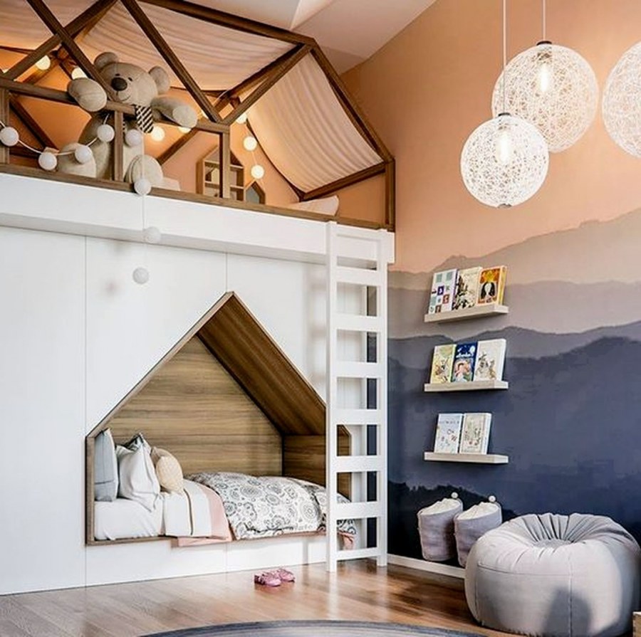 Оригинальные детские комнаты