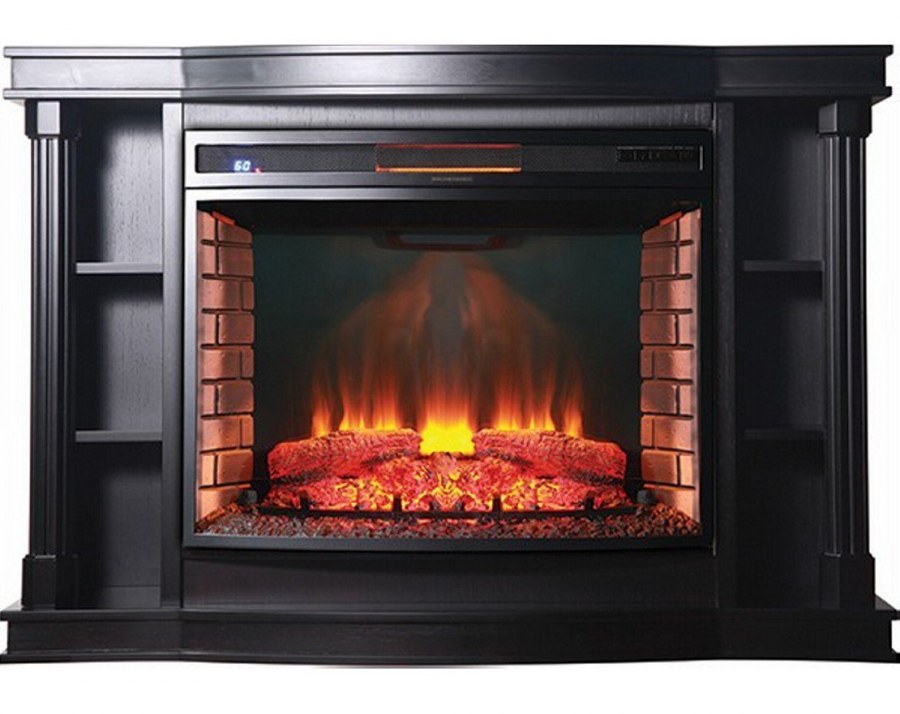 Каминокомплект giant 33 темный дуб