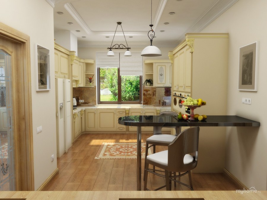 Кухня топленое молоко в интерьере