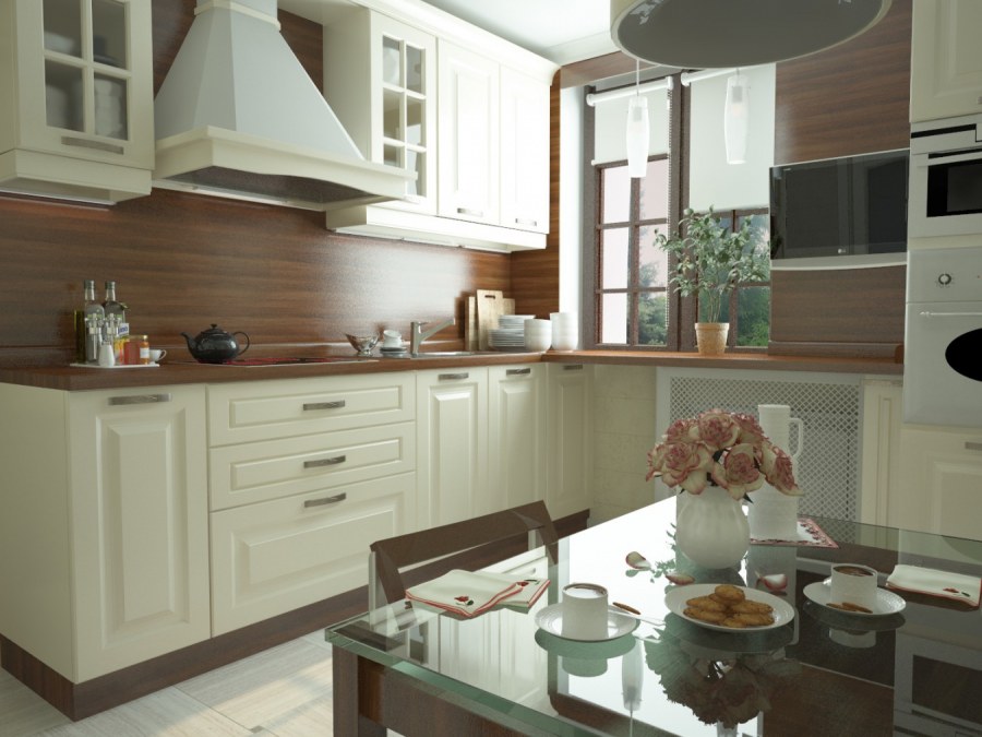 Лорена кухня Элегант в интерьере