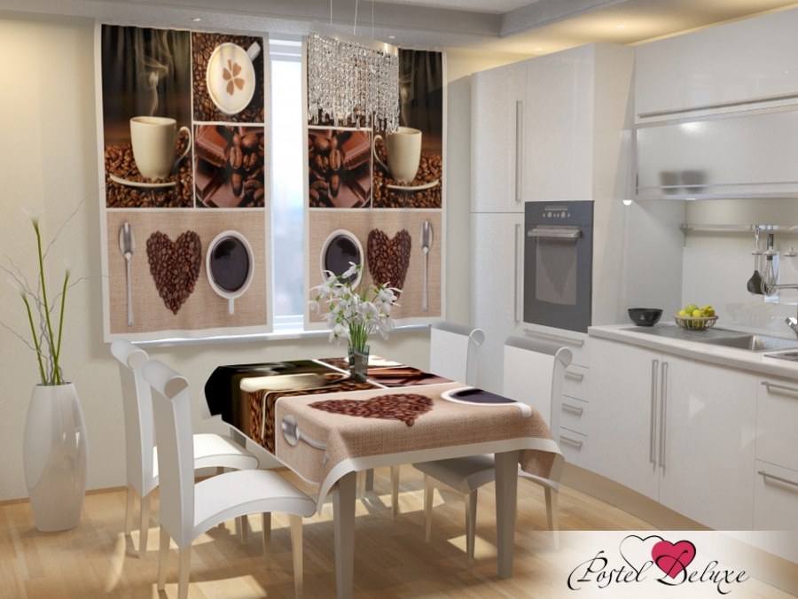 Кофейная кухня в интерьере