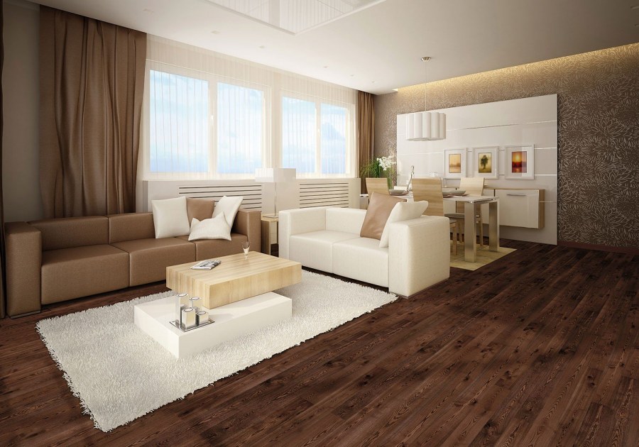 Паркетная доска Barlinek ясень Coffee grande