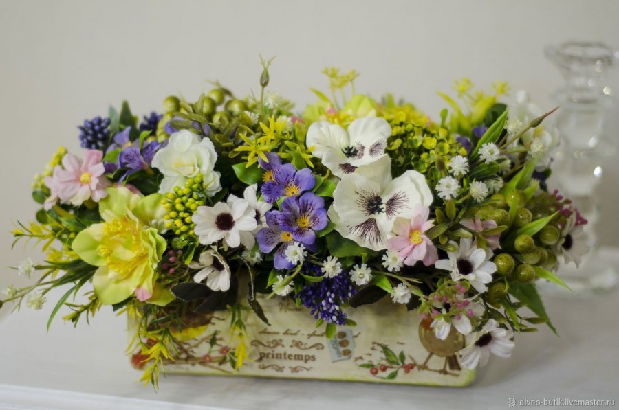 Интерьерная композиция с каллами