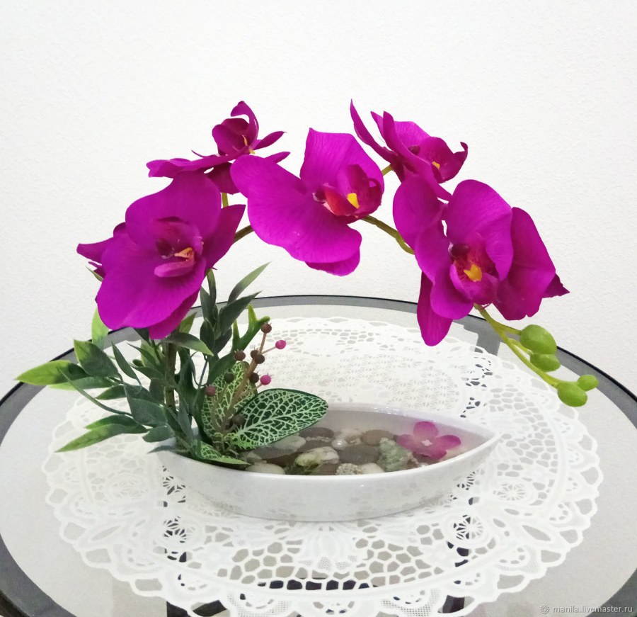 Силиконовые цветы