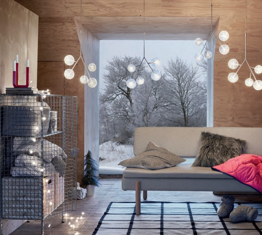 Зимний декор интерьера