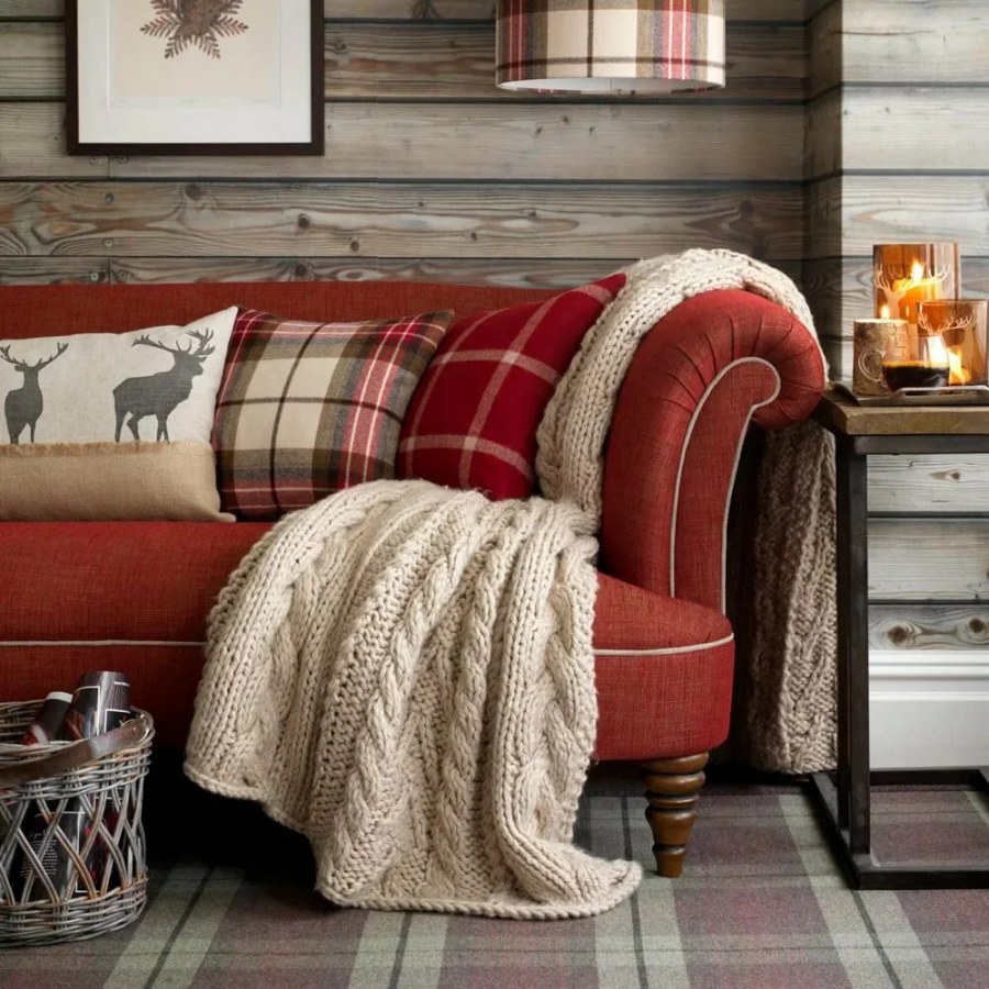 Интерьер в зимних тонах