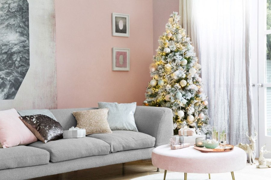 Зимний интерьер кухни