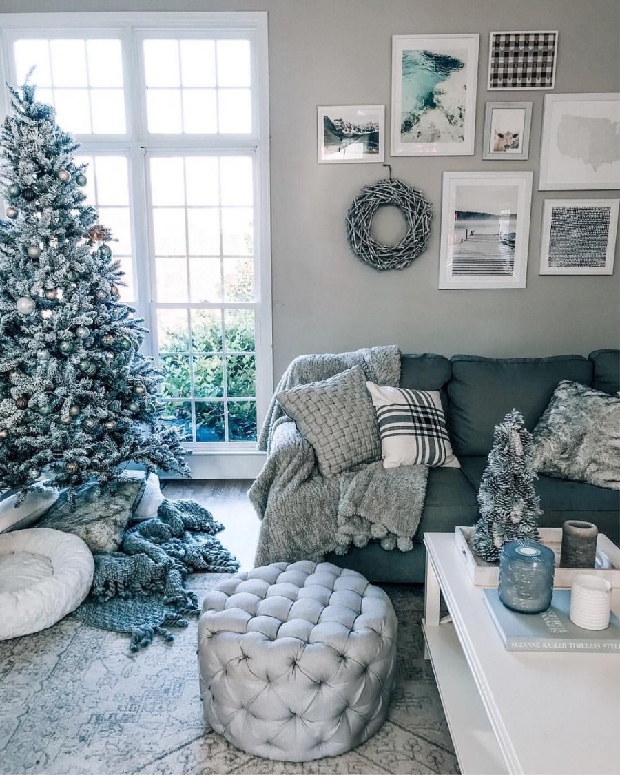 Новогоднее украшение интерьера