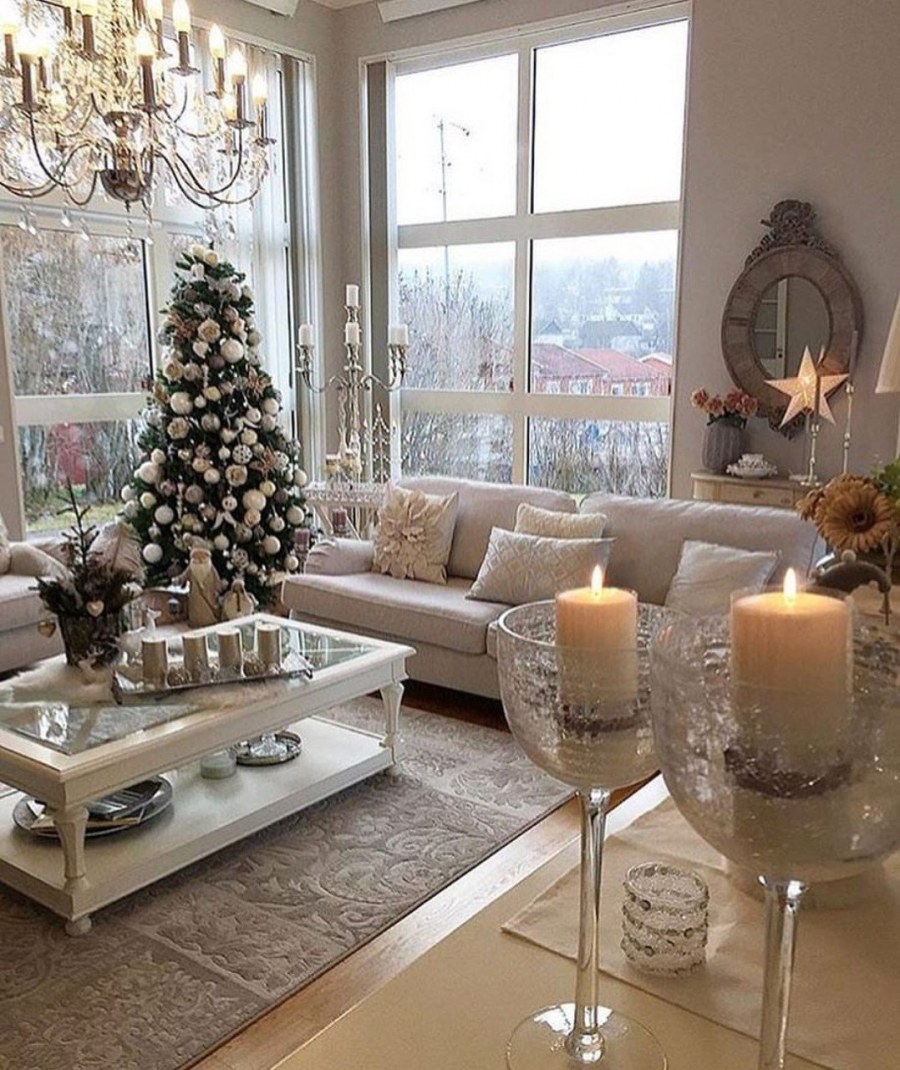 Интерьер в зимнем стиле