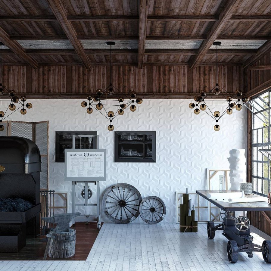 Стиль в интерьере гранж лофт Индустриальный