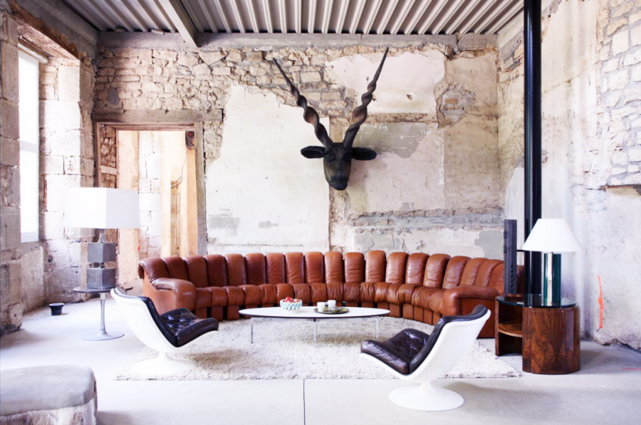 Гостиннаяв стиле гранж