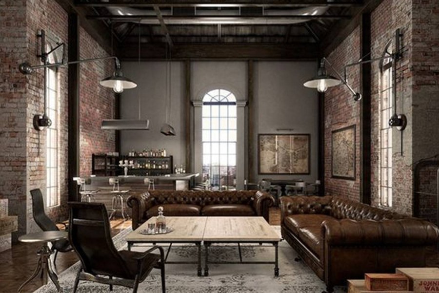 Стиль гранж в интерьере офиса
