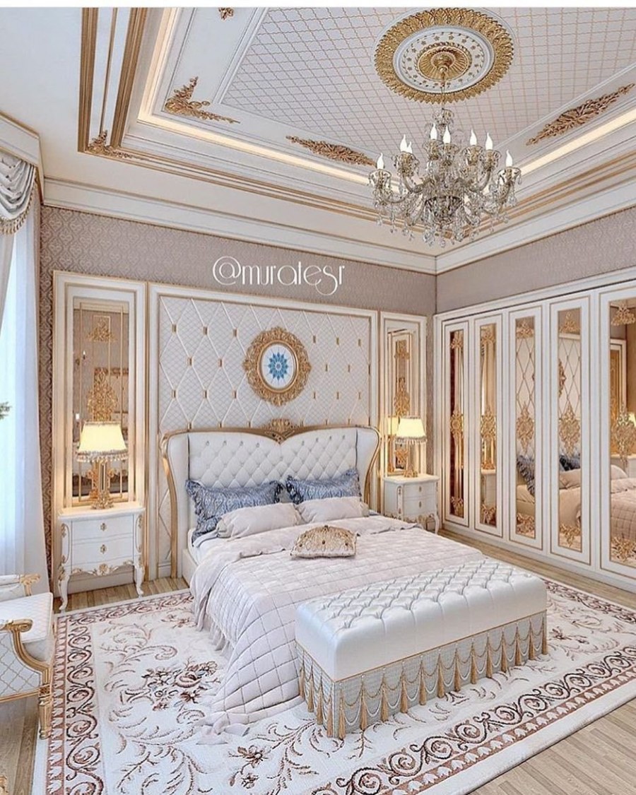 Luxury Mansion Interior спальни
