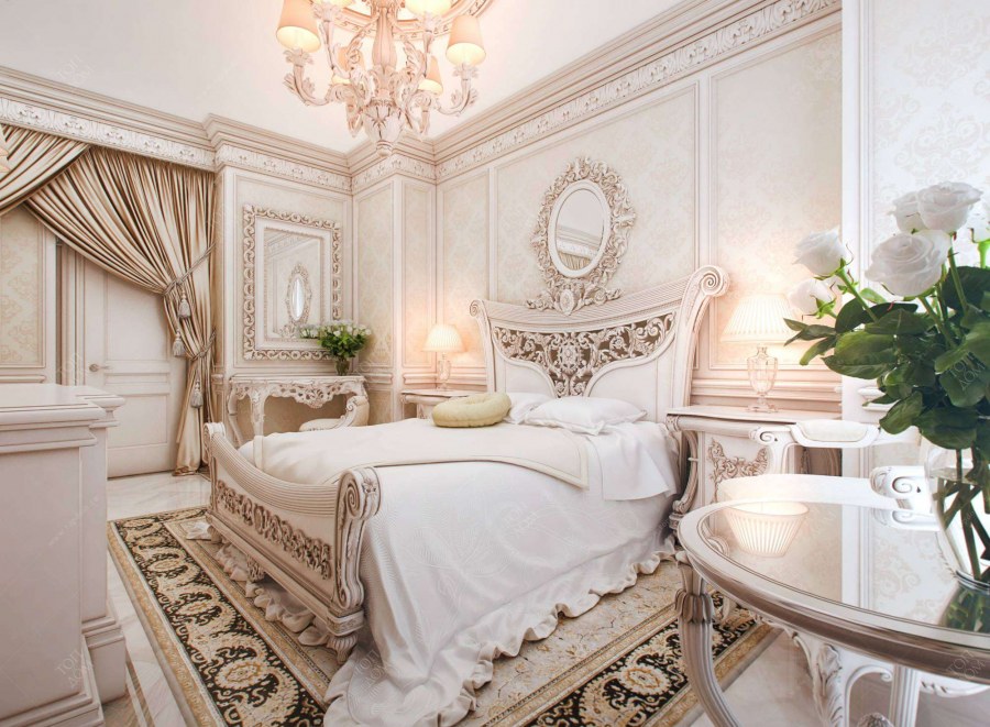 Богатая спальня
