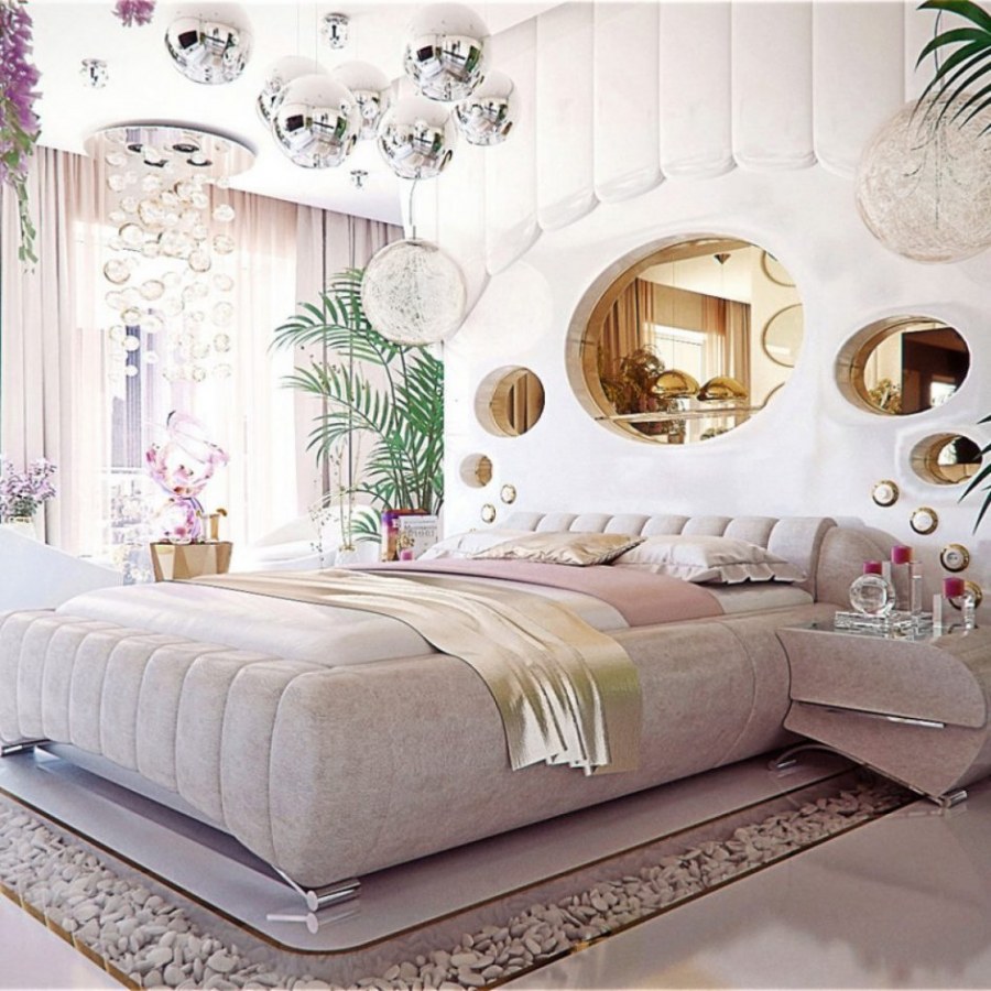 Красивый интерьер спальни