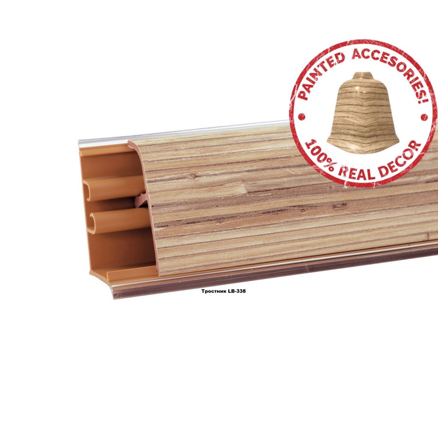 Плинтус Korner lb 15 3м 20-15-0-600 белый