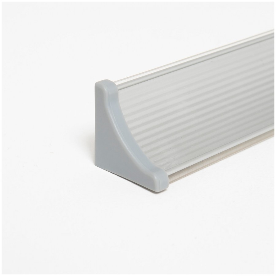 Плинтус Квадро алюминиевый