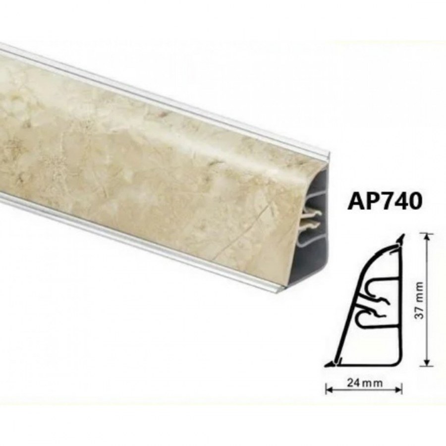 Плинтус плоский NS-pl100 шлиф