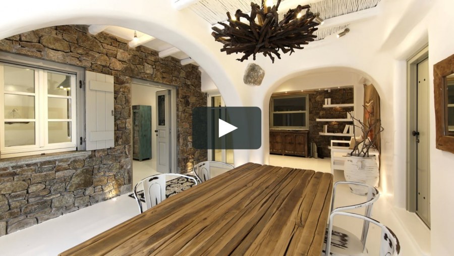 Интерьер греческого дома