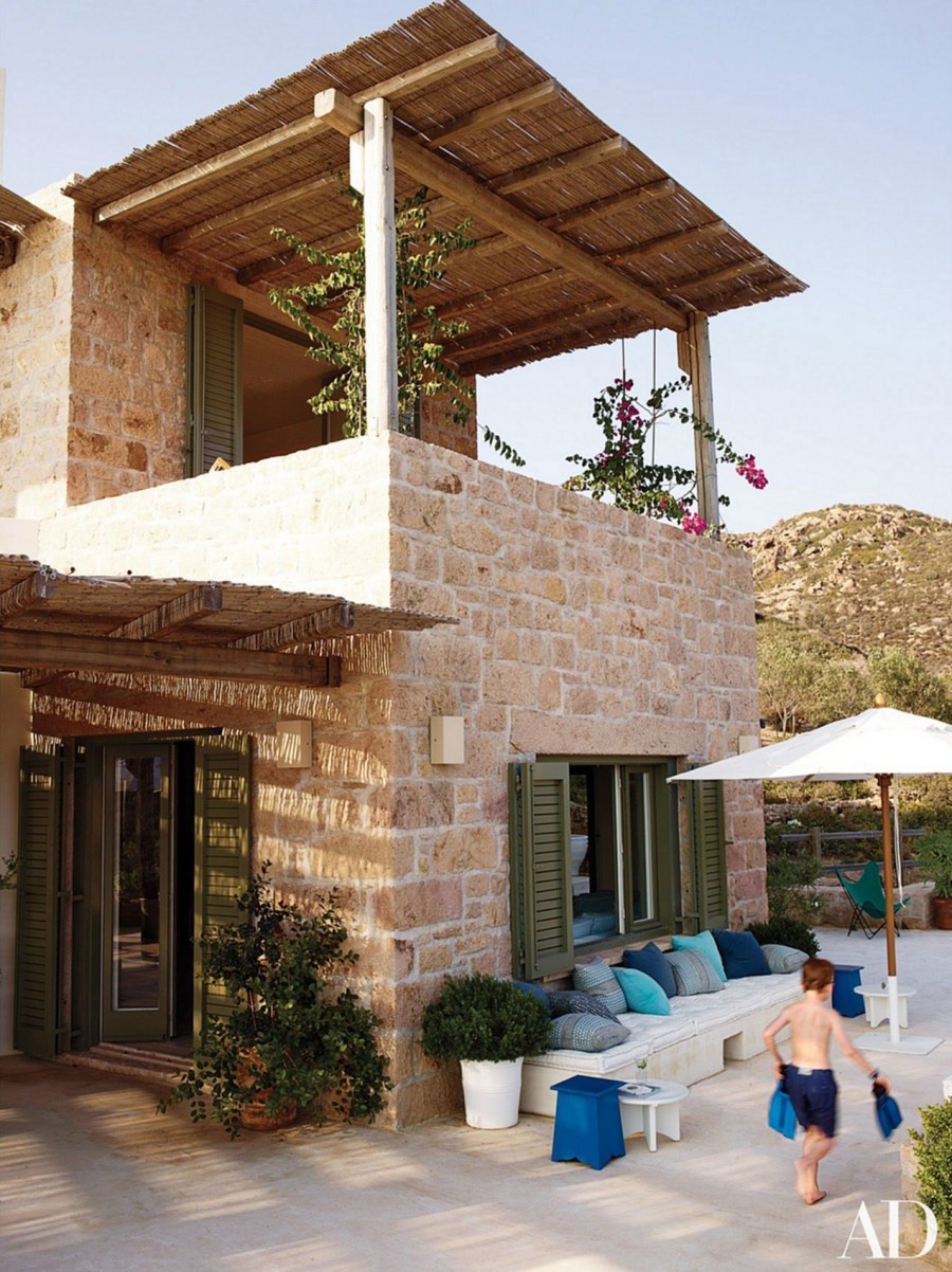 Средиземноморские домики в Греции