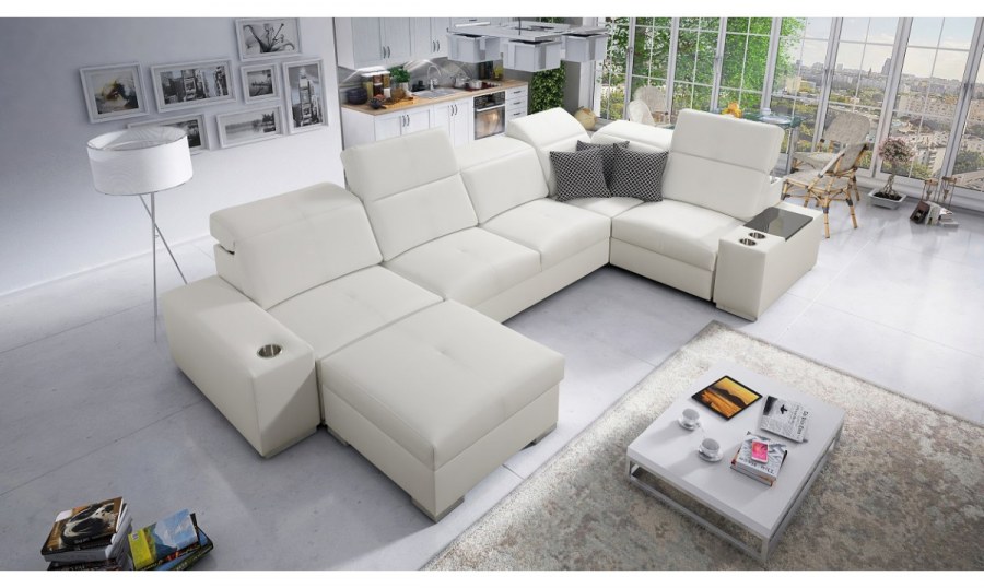 П-образные диваны для гостиной