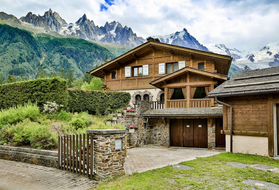 Шале в Альпах Швейцария