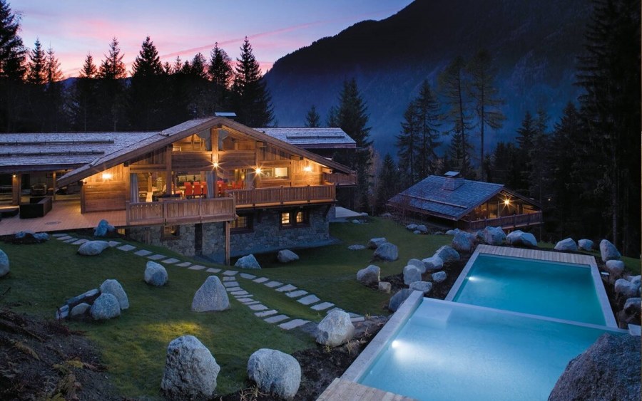 Дом Шале в Альпах